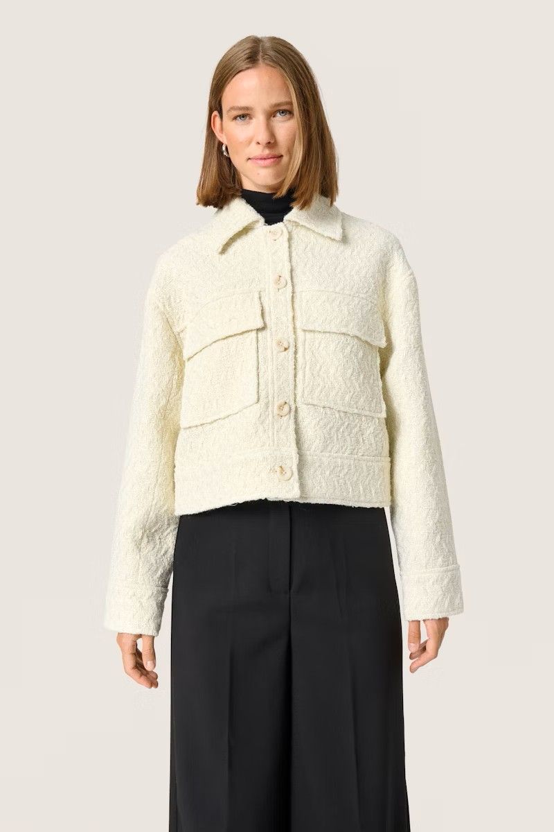 Maree Short Jacket - Whisper White