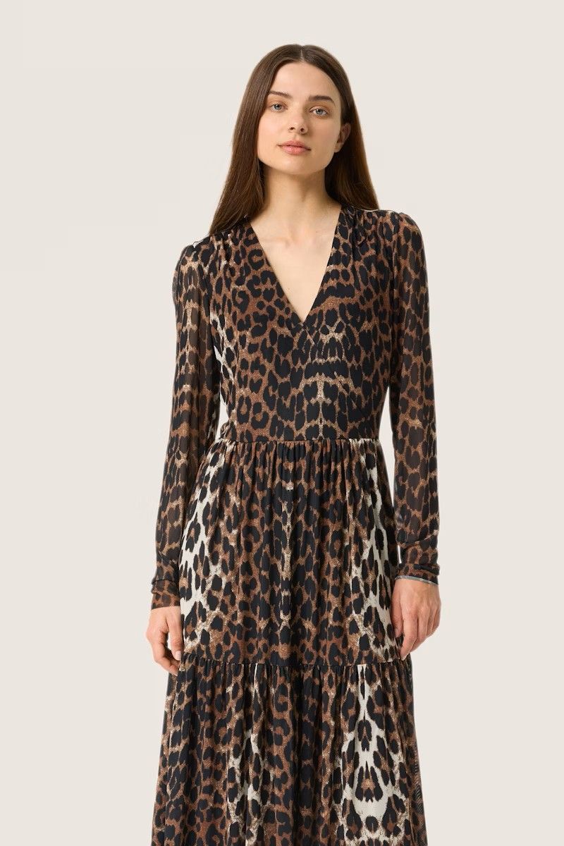 Valdora Dress - Leopard