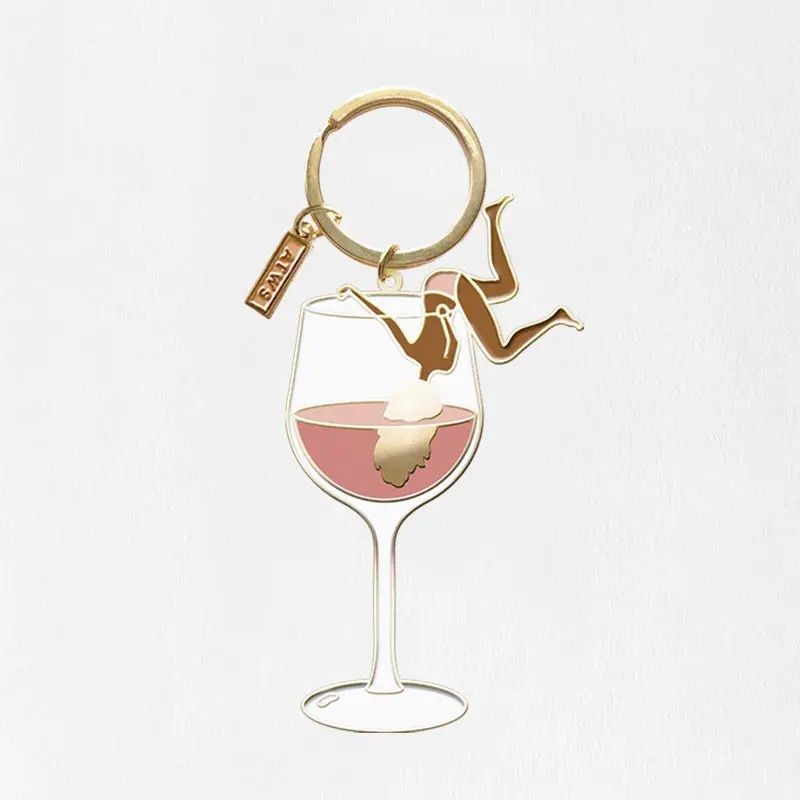 Tipsy Keyring