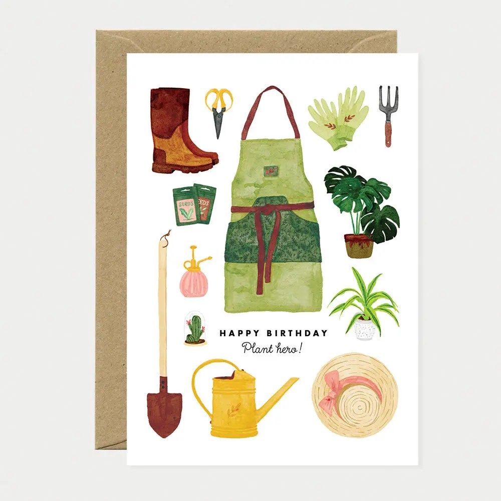Birthday Card - Plant Hero