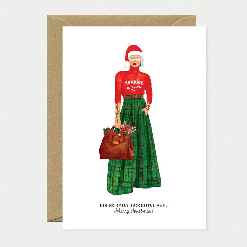 Married to Santa Card