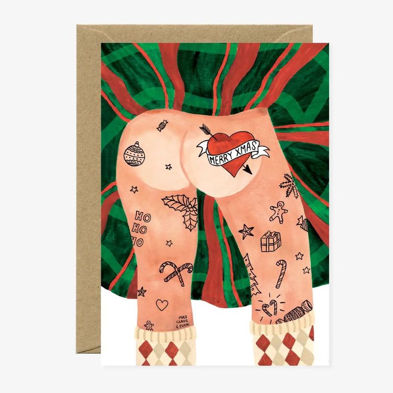 Tattoo Christmas Card