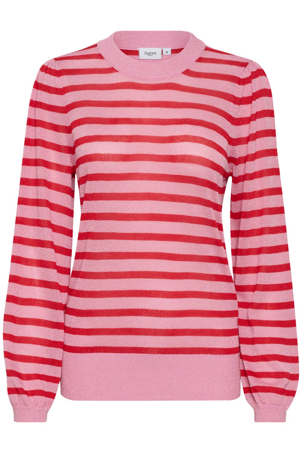 XauSZ LS Shimmer Pullover - Pink Frosting