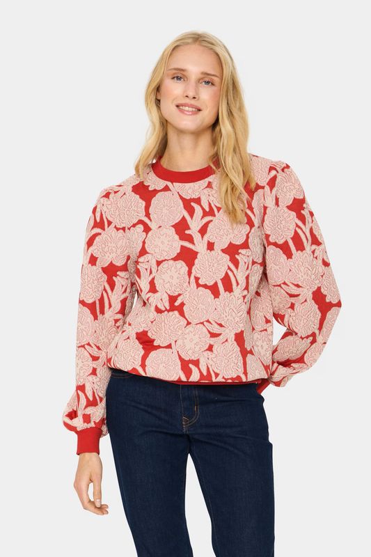 AbnaSZ Pullover - Equestrian Red