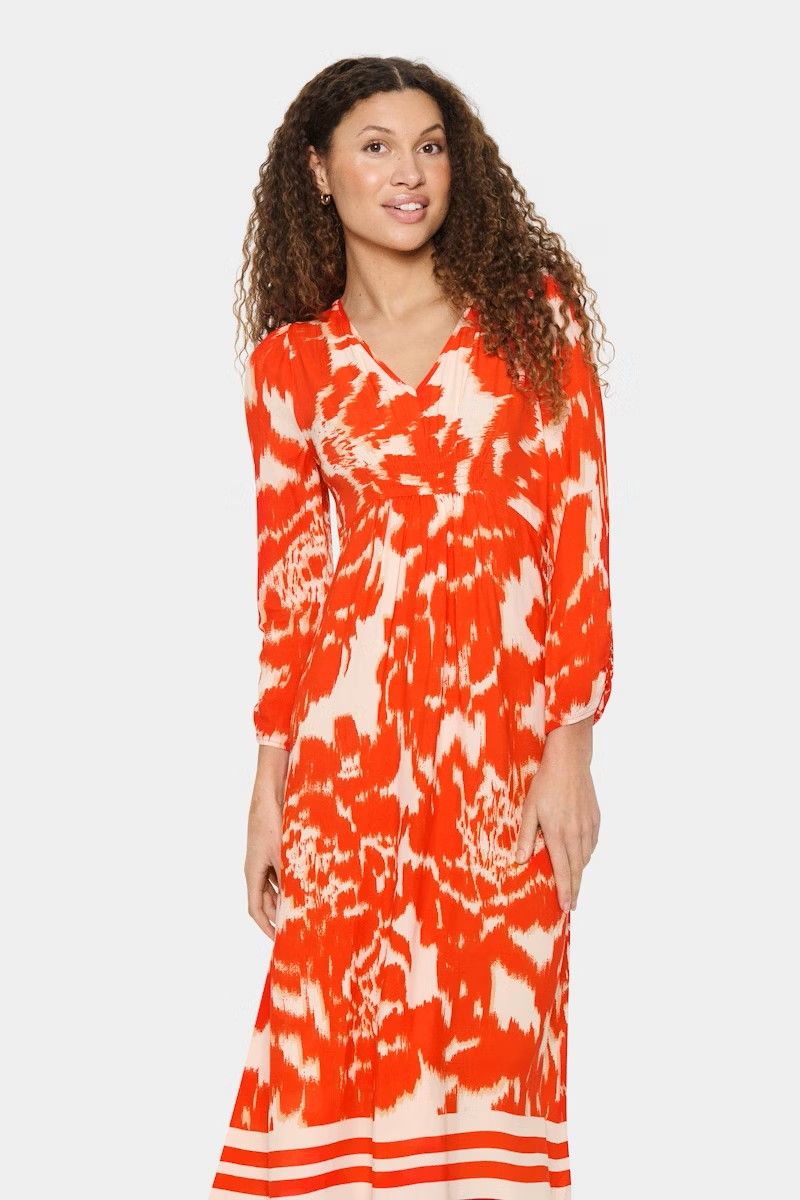 KhloeSZ Dress - Poinciana Water Blooms