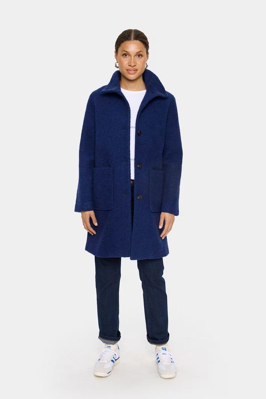 FerddySZ Wool Coat - Midnight Sail