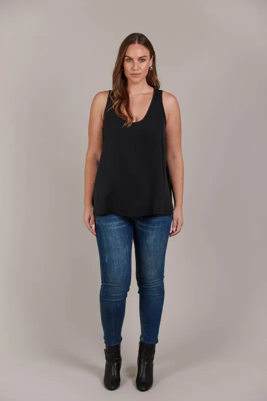 Elsie Tank - Black