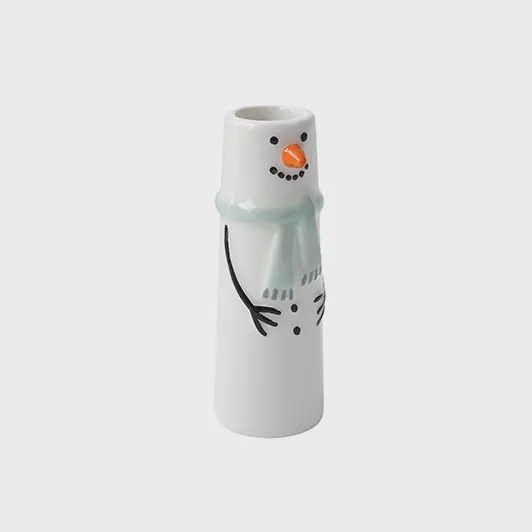 Bud Vase - Snowman
