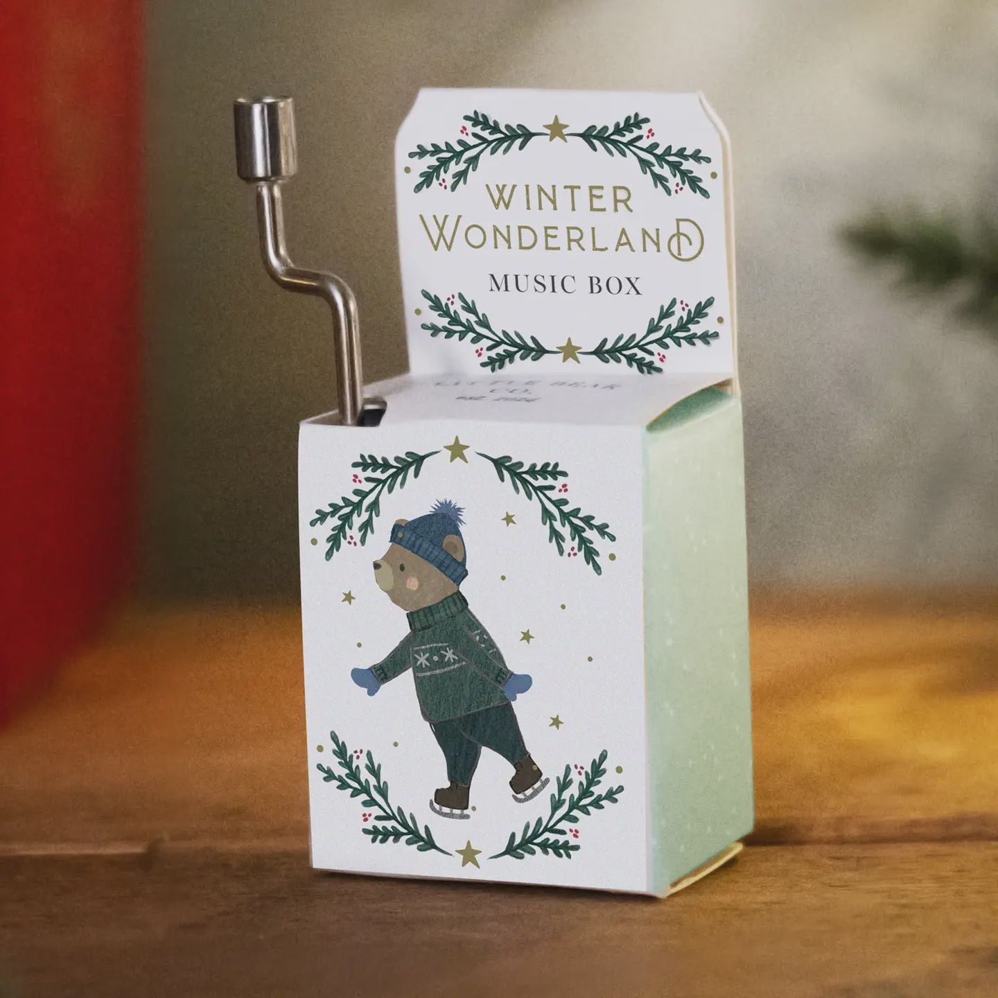 Christmas Music Box - Little Bear Co - Winter Wonderland