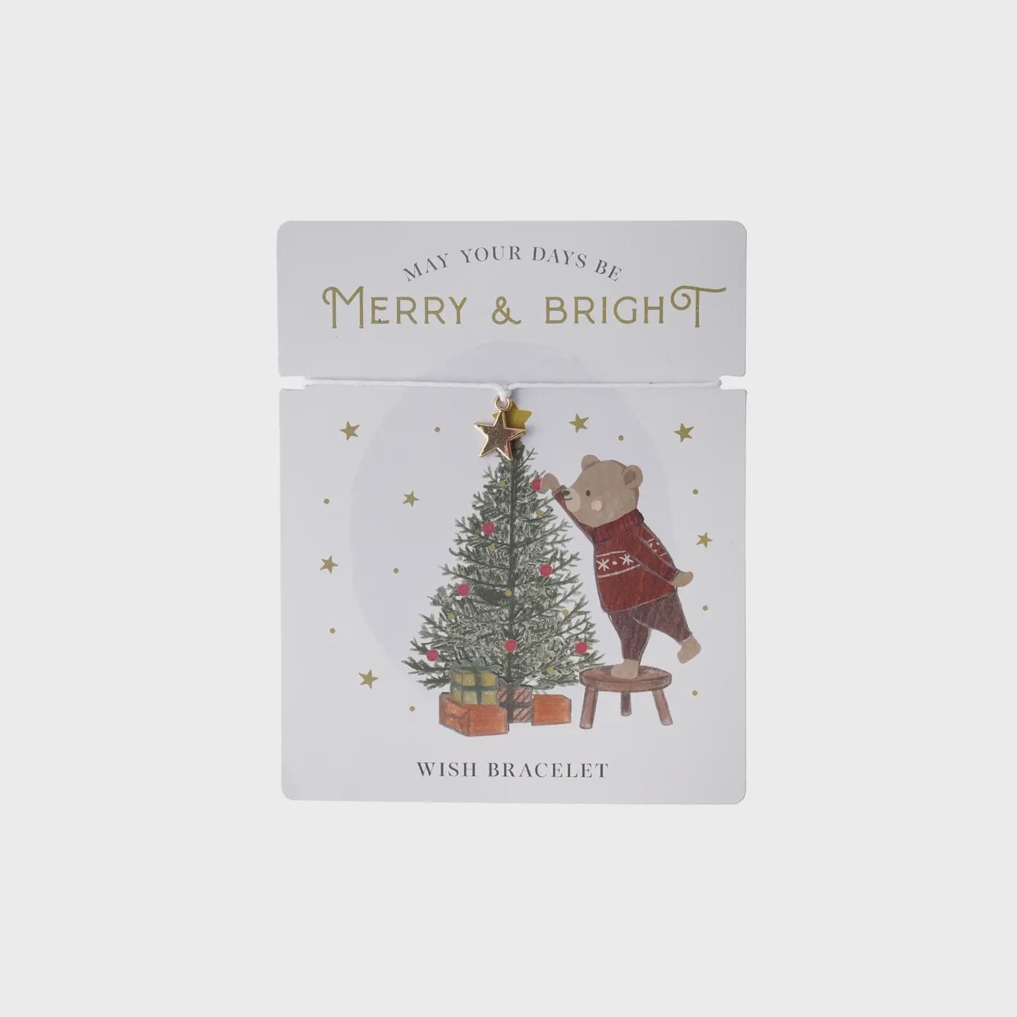 Christmas Bracelet - Little Bear Co - Star