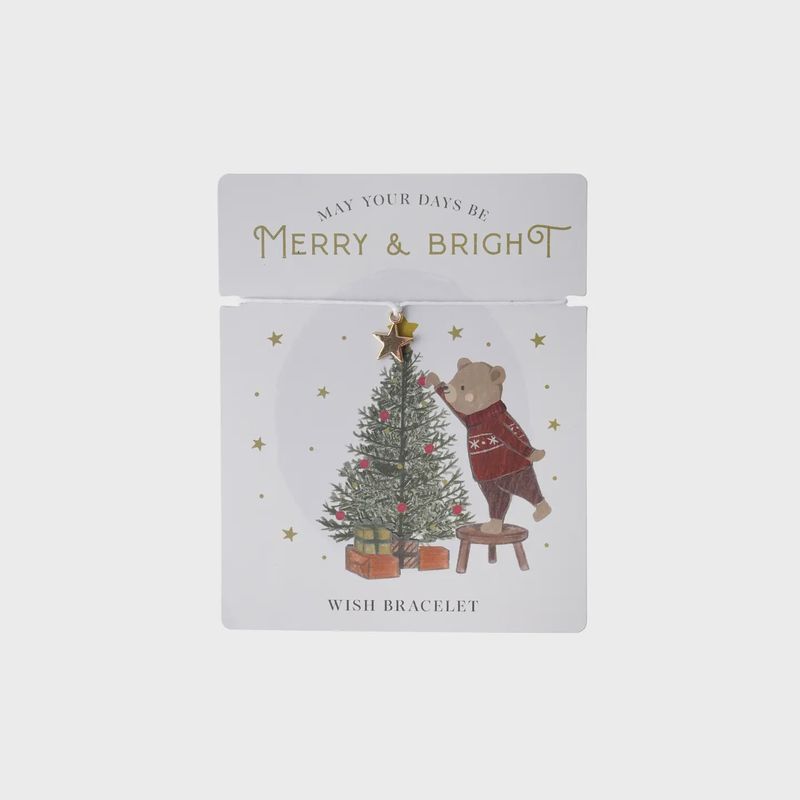 Christmas Bracelet - Little Bear Co - Star