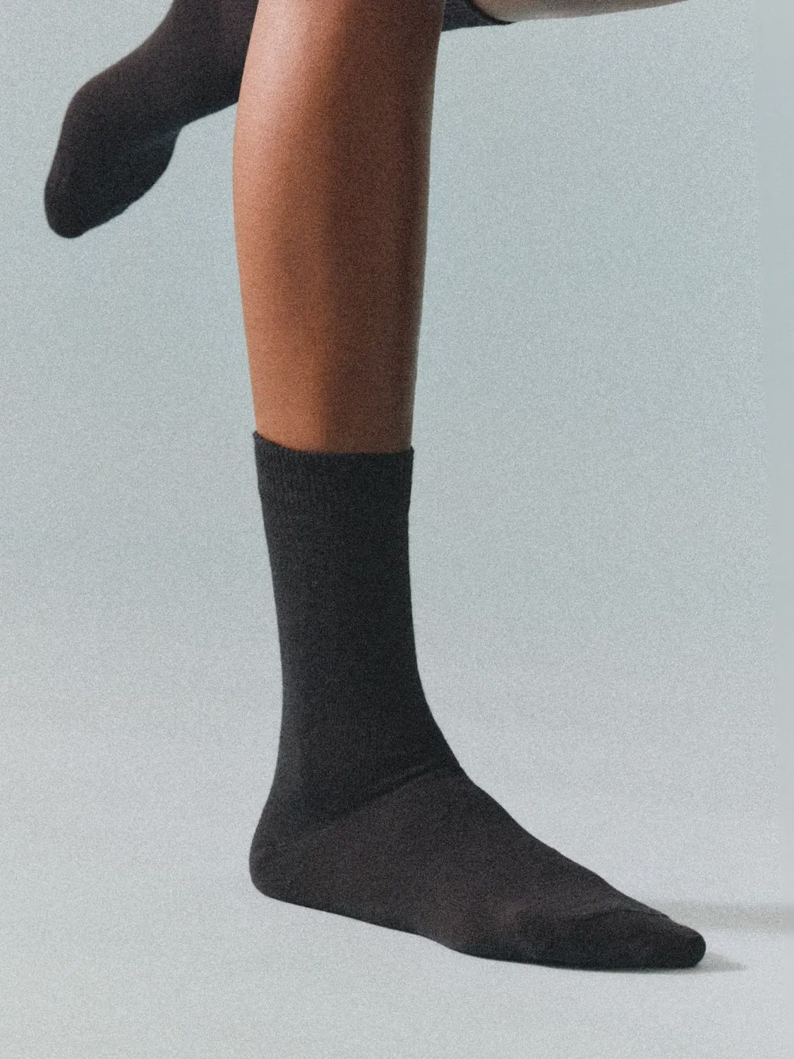 Merino Socks - True Black
