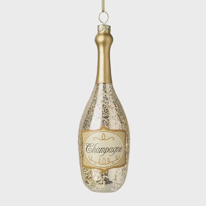 Glass Champagne Bottle Hanger