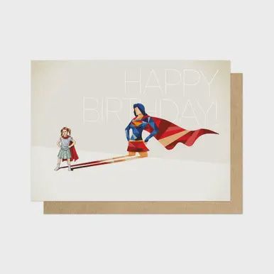 Birthday Card - Heroine