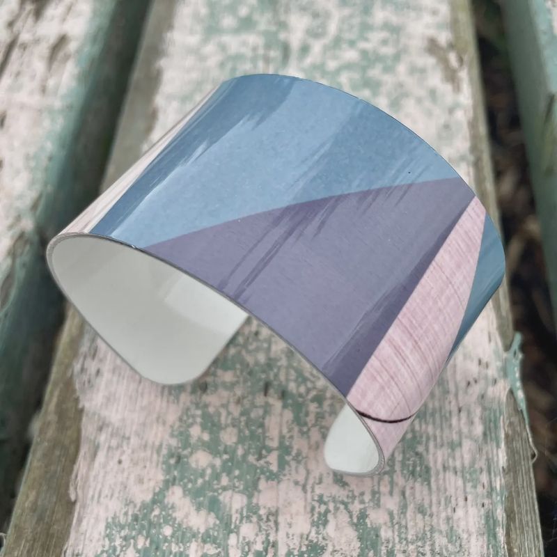 Wide Cuff Bracelet - Glacier