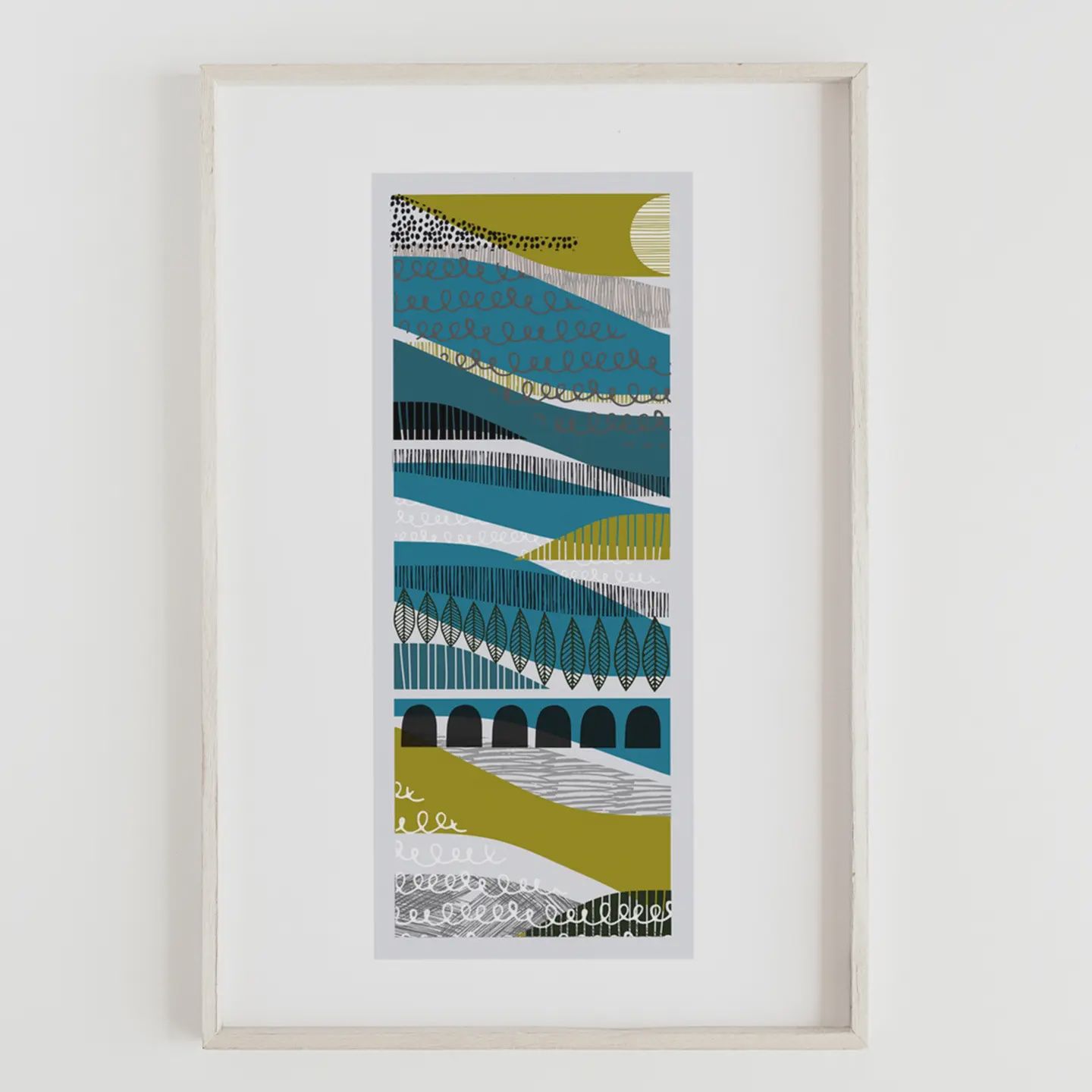 Rivers Run Art Print - A4