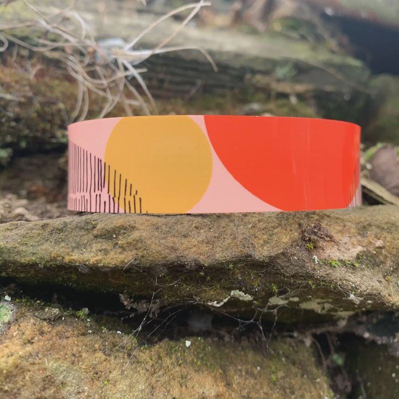 Narrow Cuff Bracelet - Tulip