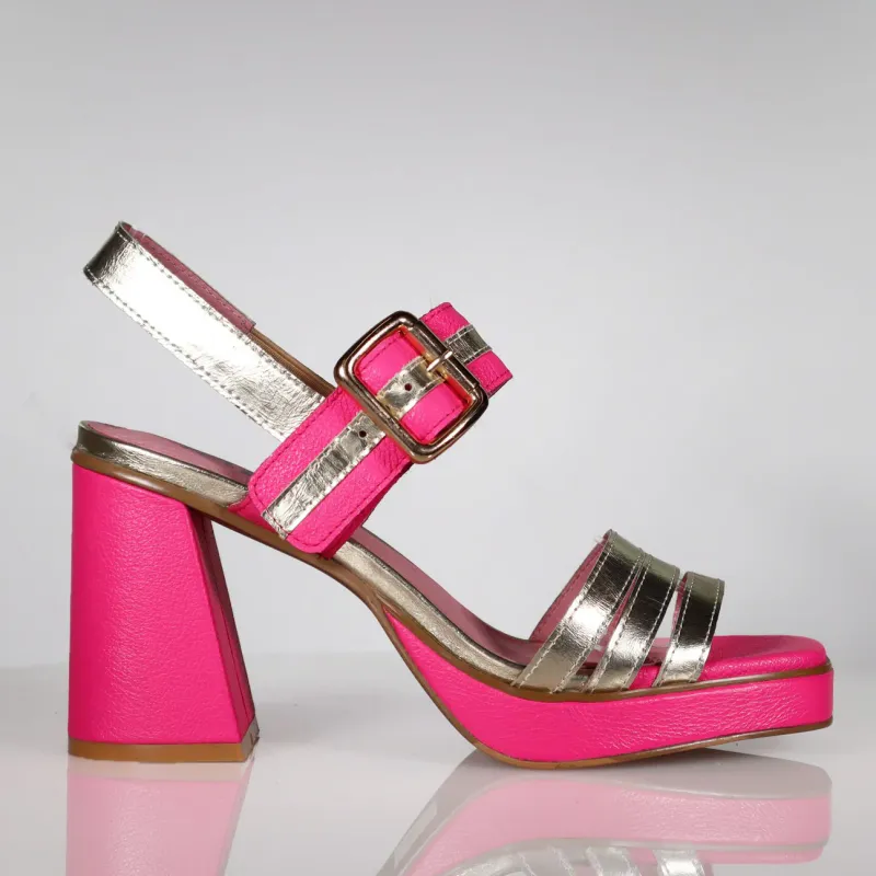 Sylvia - Neon Pink Gold