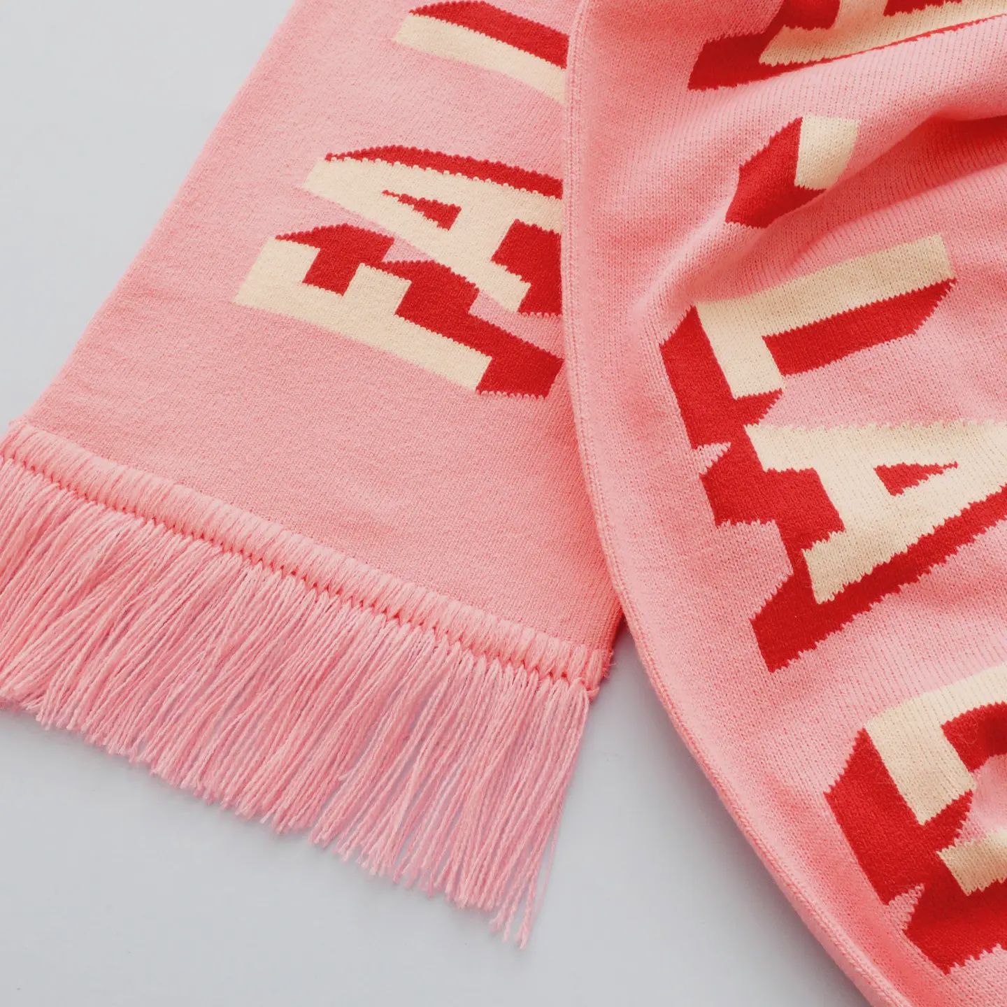 Scarf - Falalalala - Pink