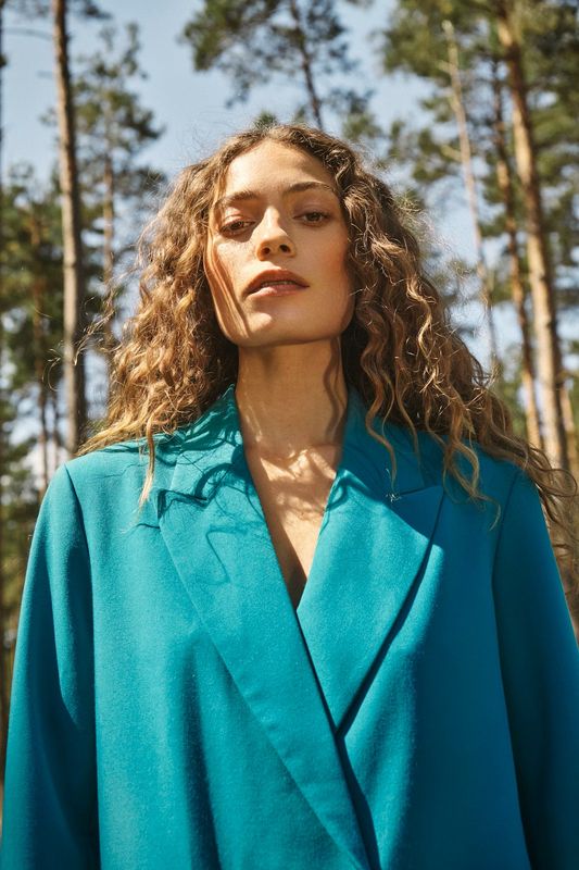 Hunter Blazer - Deep Lake