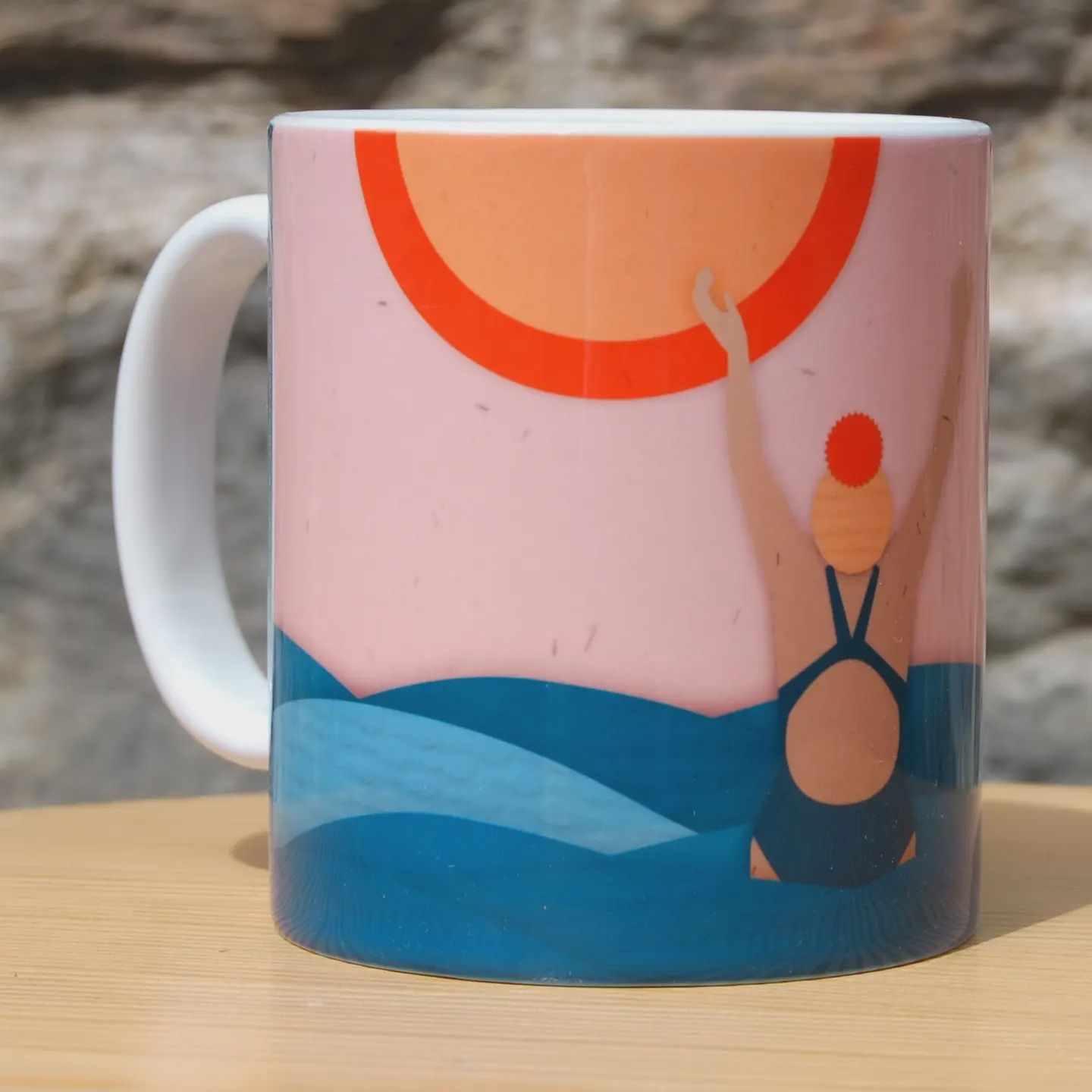 Mug - Wild Swimming Waves