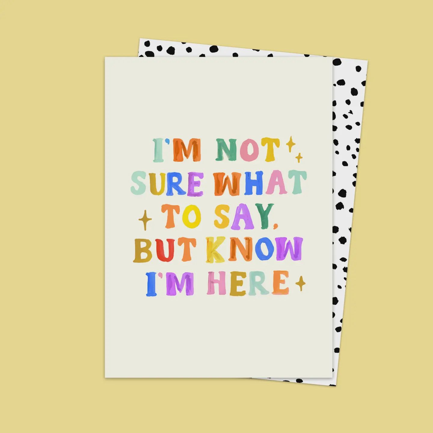 Greeting Card - Know I&#39;m Here