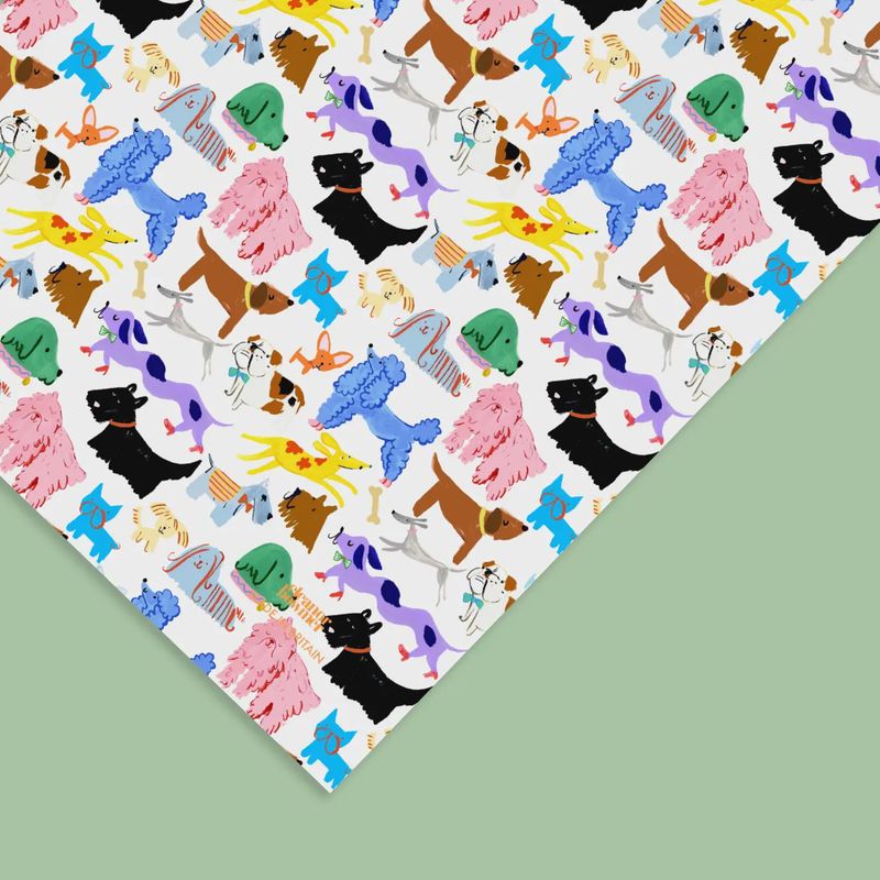 Gift Wrap - Dogs Multi
