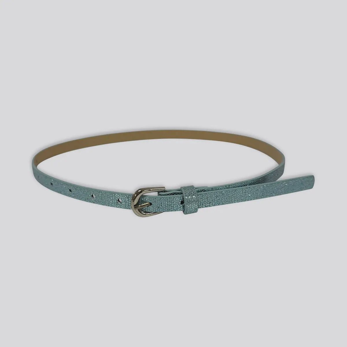 Skinny Belt - Blue Lustre