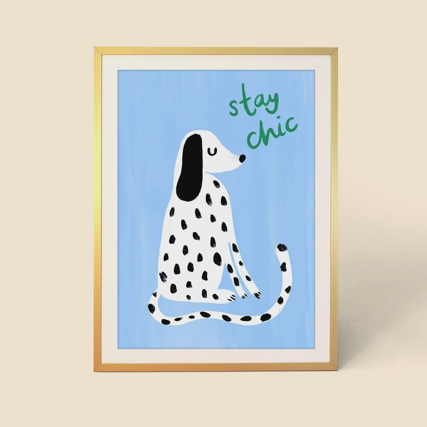 Dalmatian Dog A4 Print - Stay Chic
