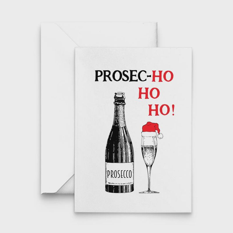 Christmas Card - Prosec-Hohoho