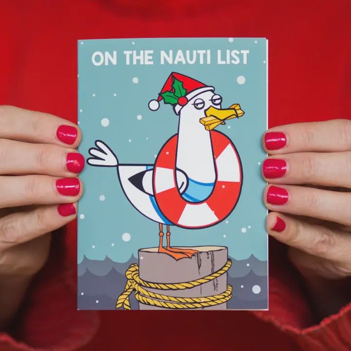 Christmas Card - On the Nauti List