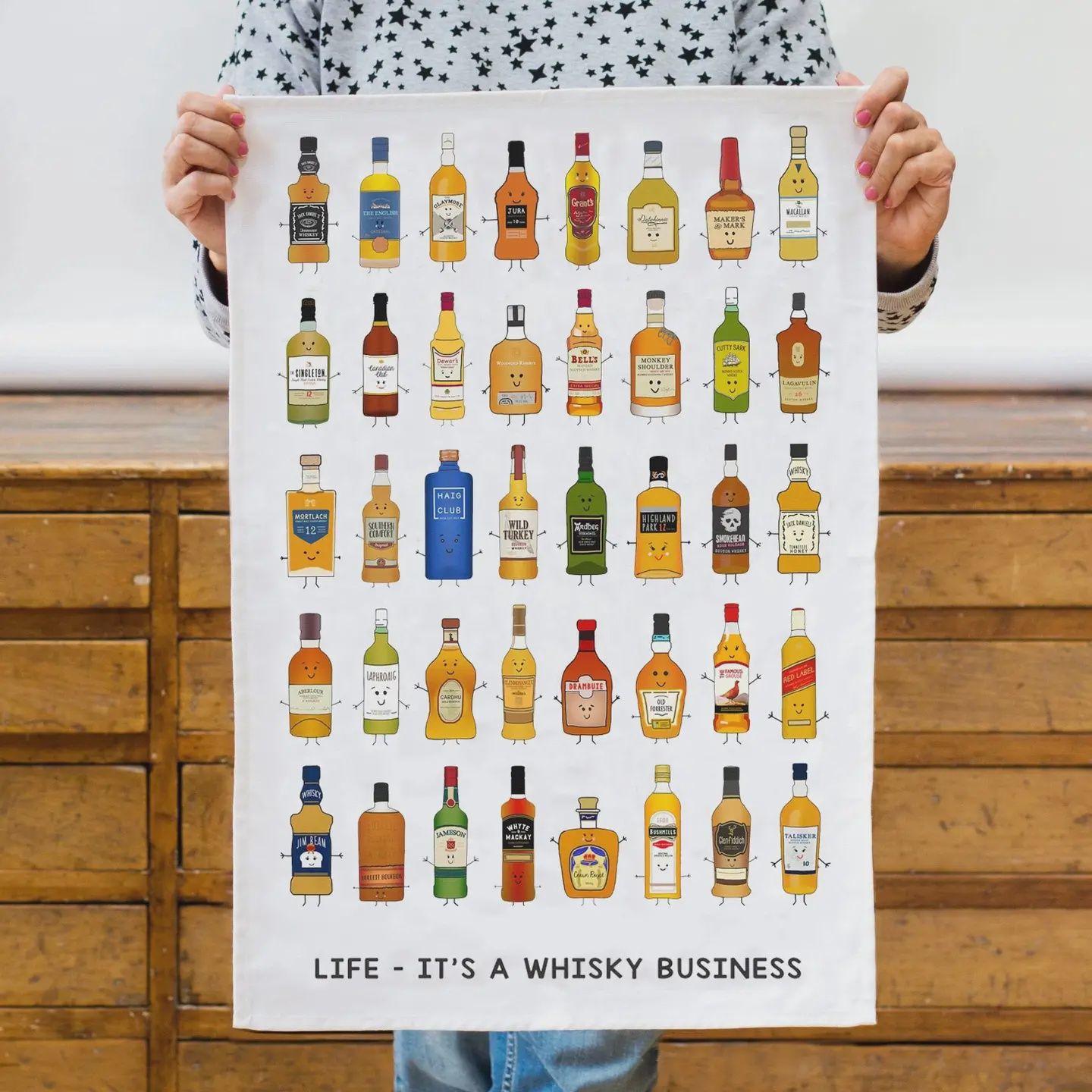Tea Towel - Whisky Business