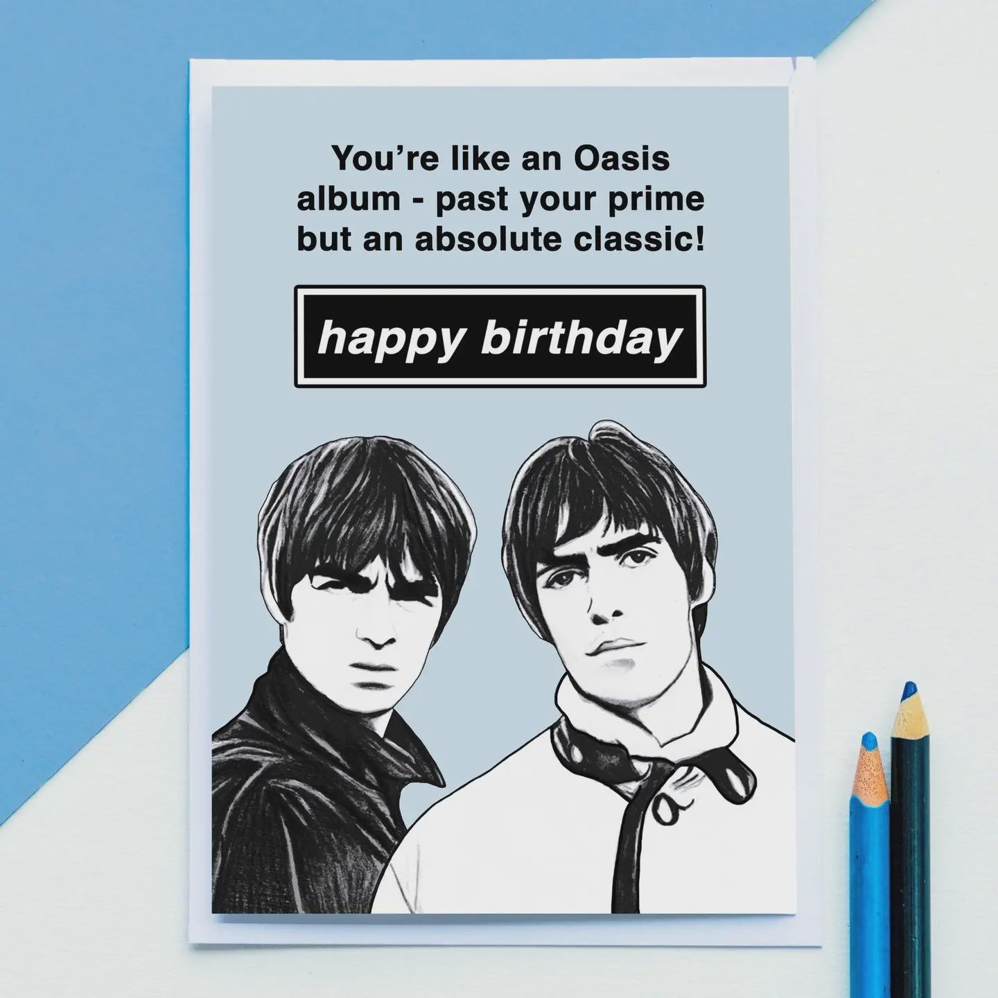Birthday Card - Oasis