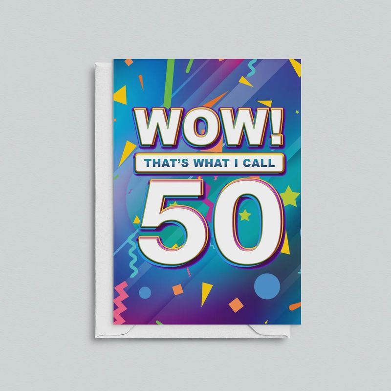 Birthday Card - Wow. That's what I Call