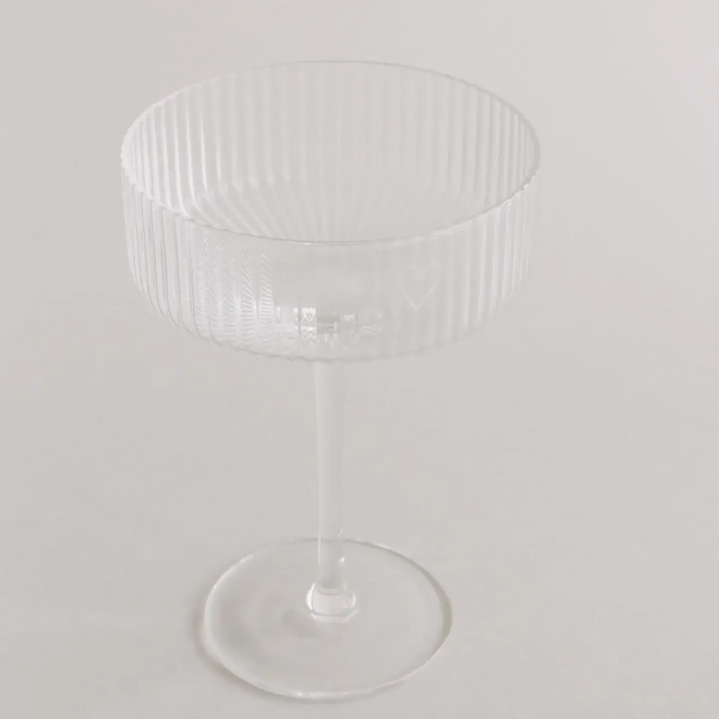 Champagne Glass - Heart