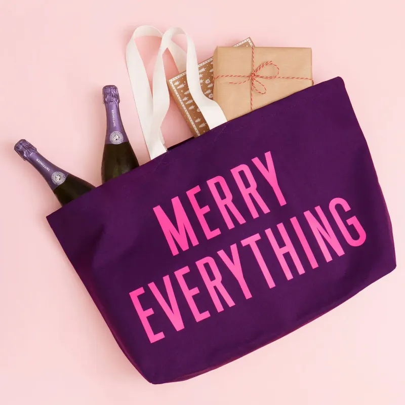 Really Big Bag - Merry Everything - Plum