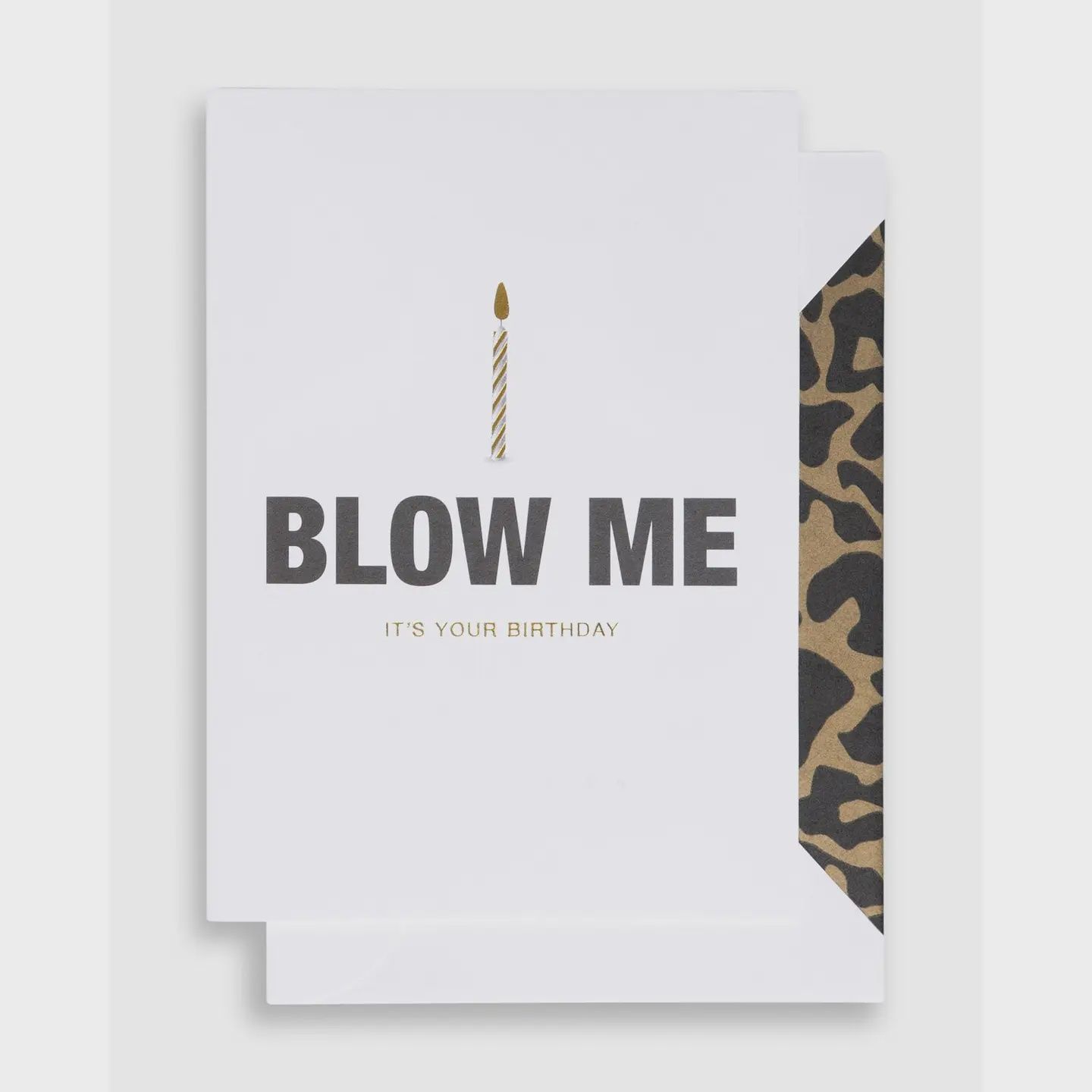 Birthday Card - Blow Me It's Your Birthday
