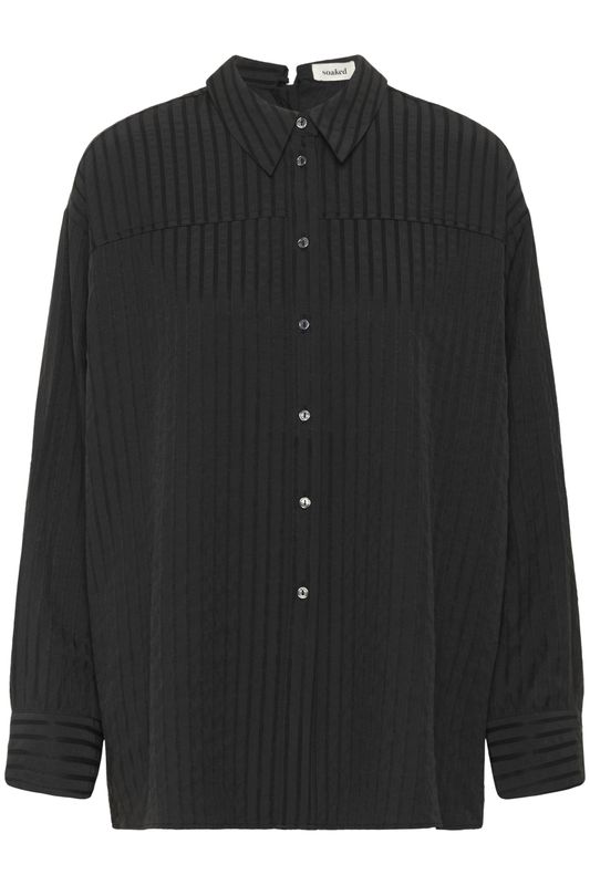 Orlena Shirt - Black Stripe