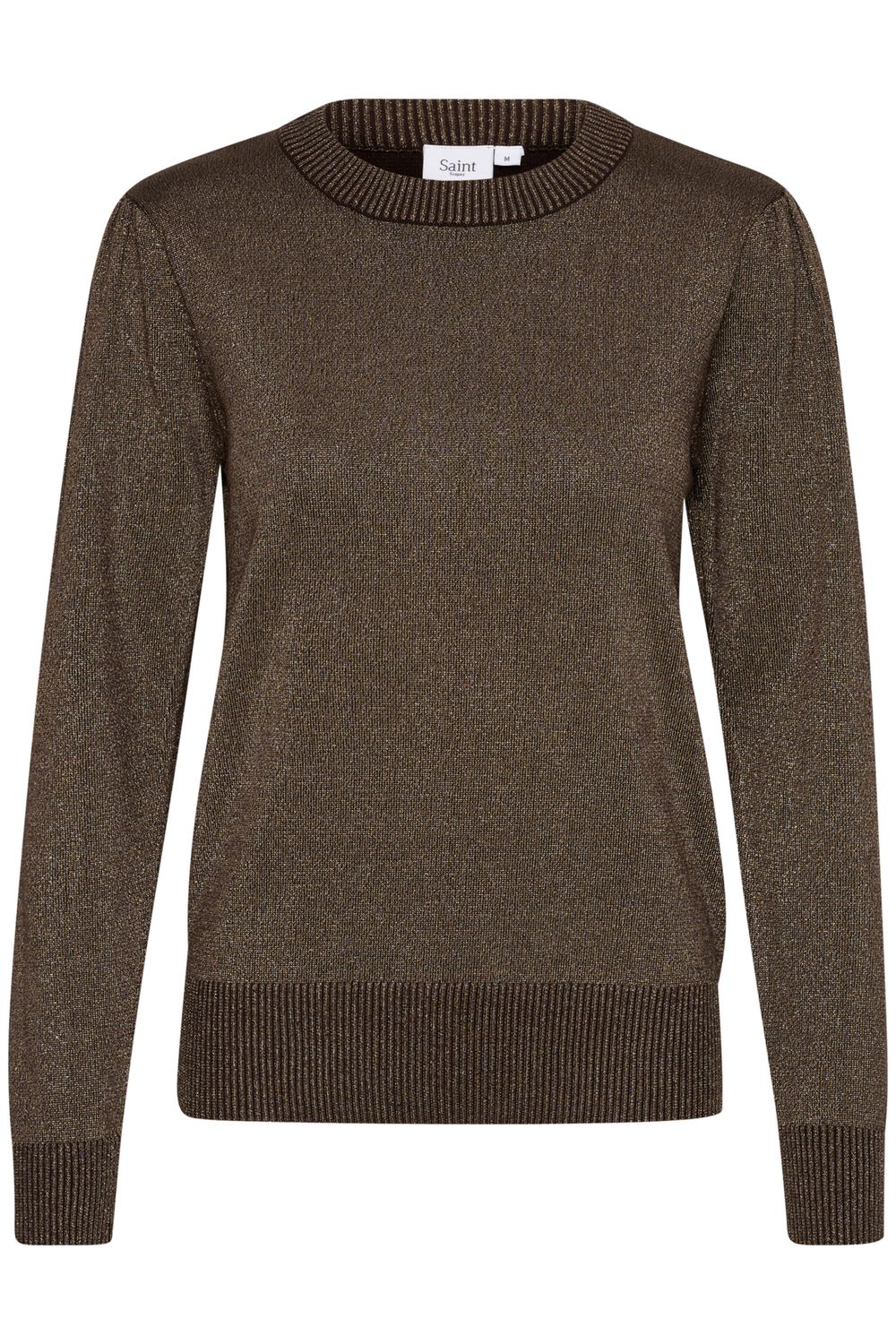 Kila LS Shimmer Pullover - Mulch Brown