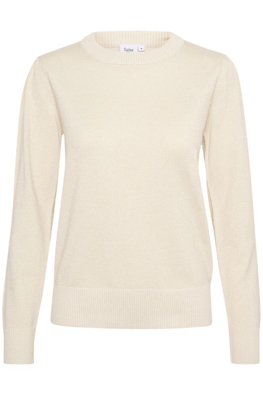 Kila LS Shimmer Pullover - Ice White