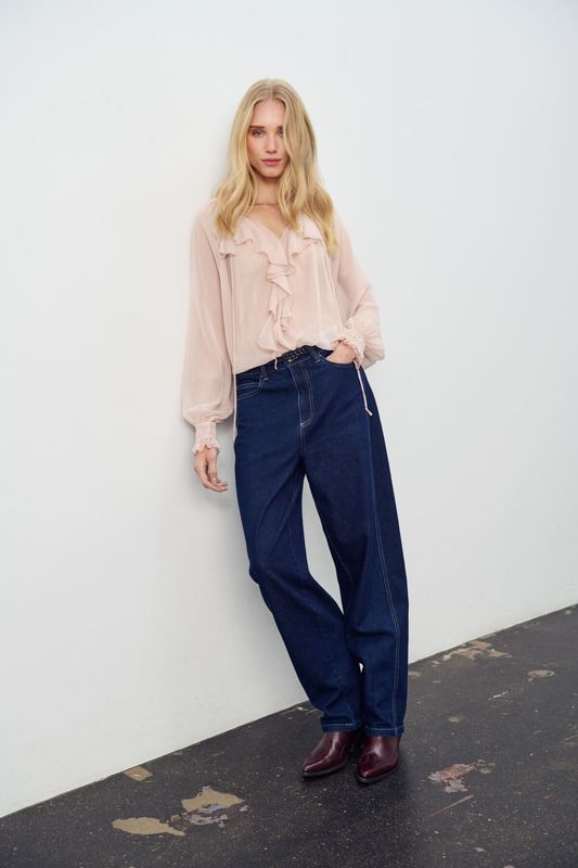 Loesa Jeans - Dark Blue Denim