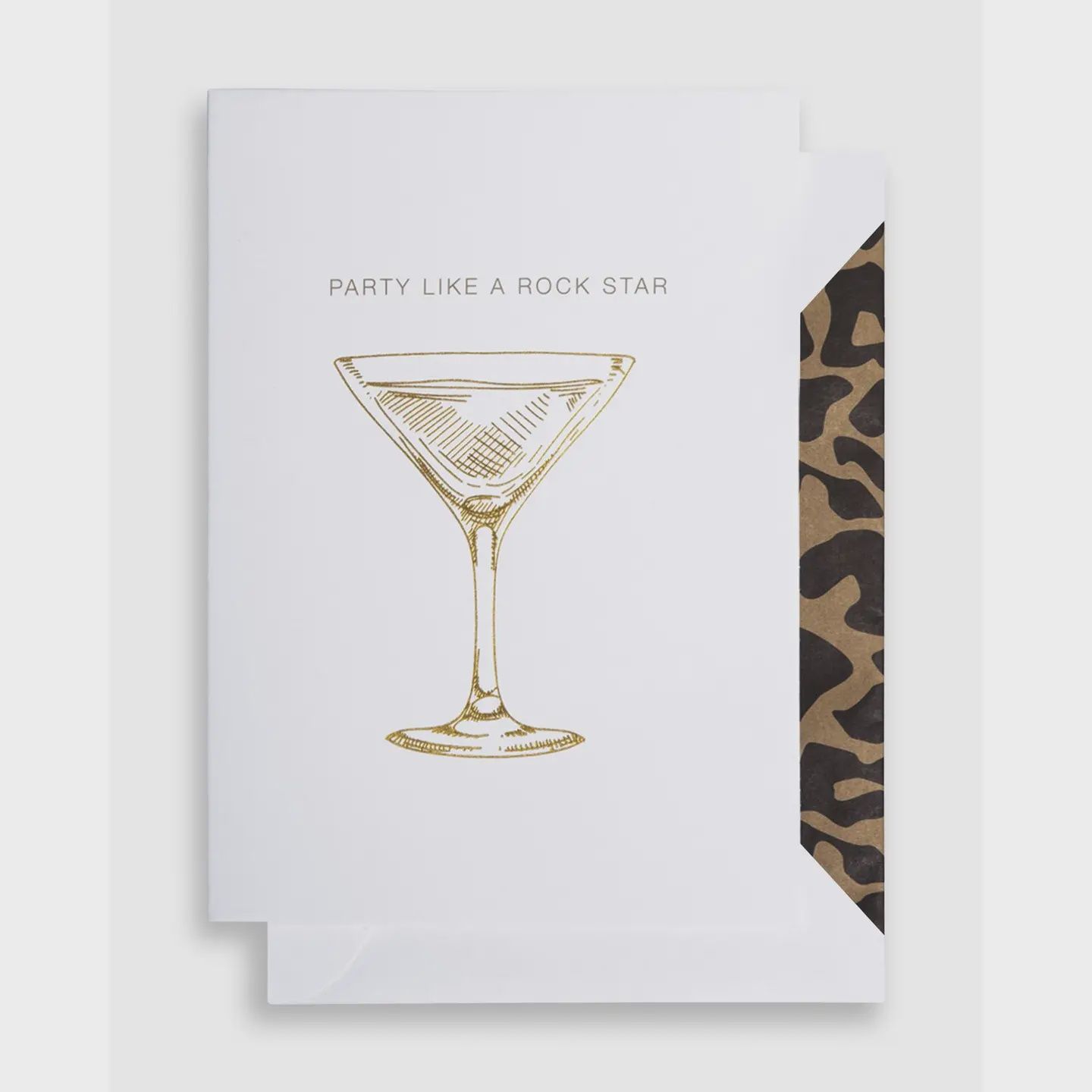 Birthday Card - Party Like A Rock Star