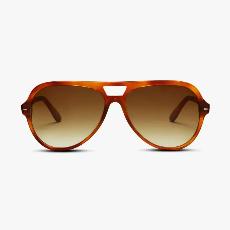Sunglasses Debbie - Light Tortoise/Faded Brown