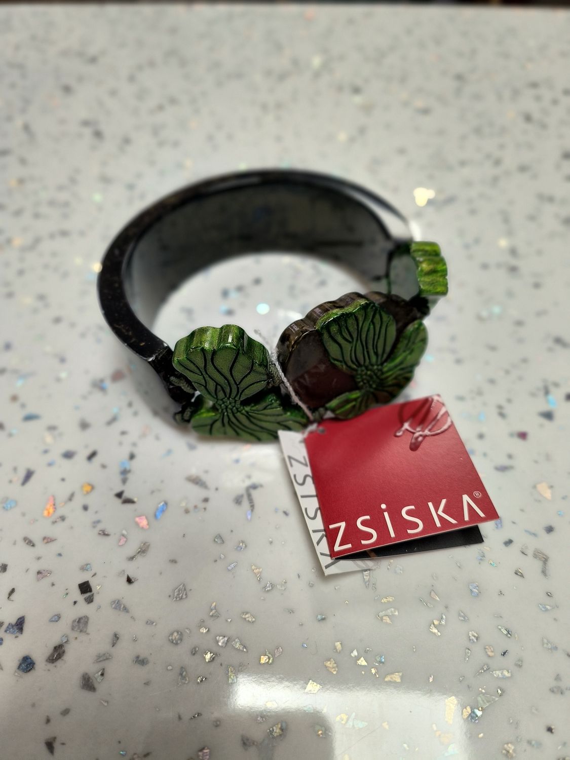 Zsiska Bangle - Green