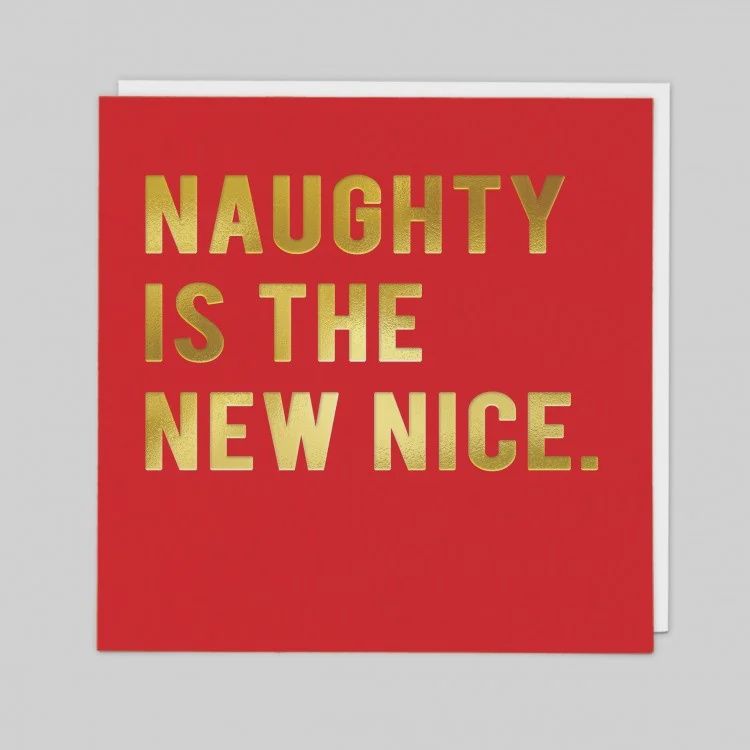 Christmas Card - Naughty