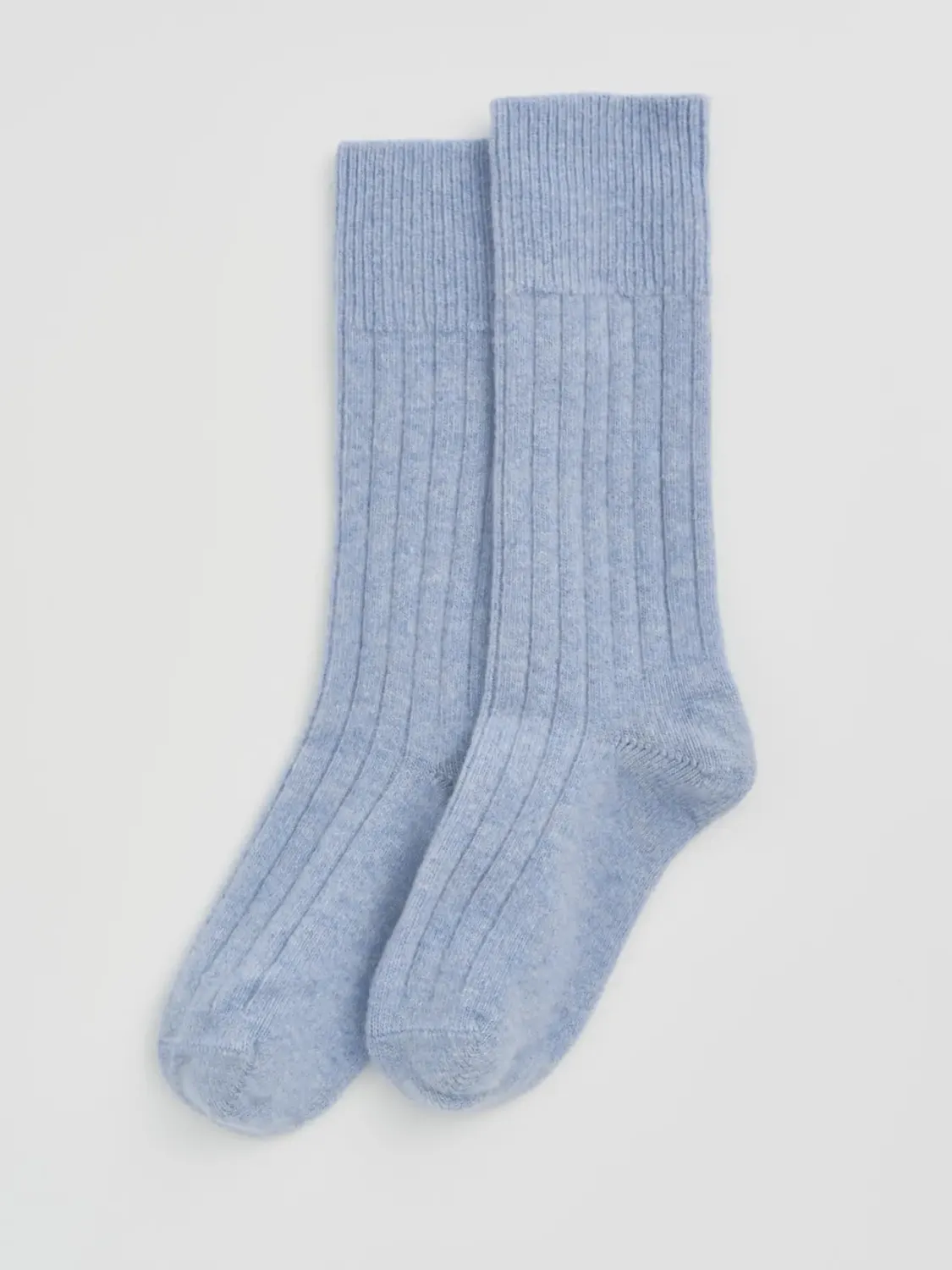 Bed Socks (Merino) - Morning Blue