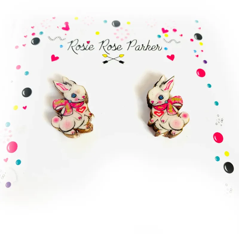 Bunny Stud Earrings