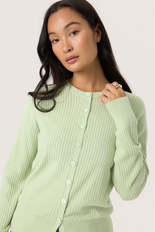 Spina Cardigan - Smoke Green