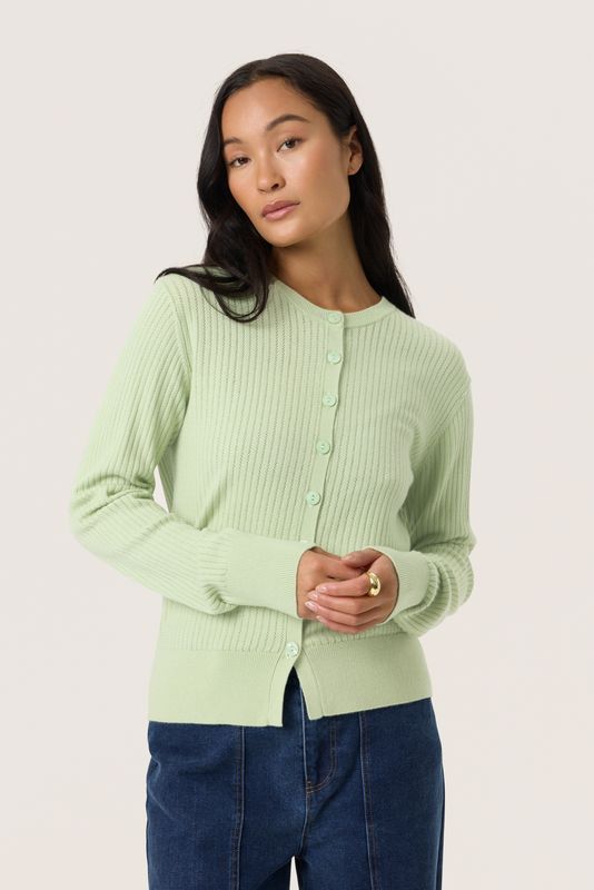 Spina Cardigan - Smoke Green