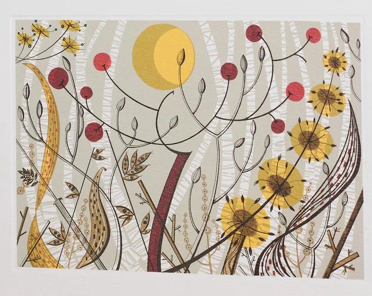 Greeting Card - Birches, Ballindalloch